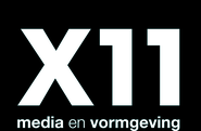 Logo X11 media en vormgeving